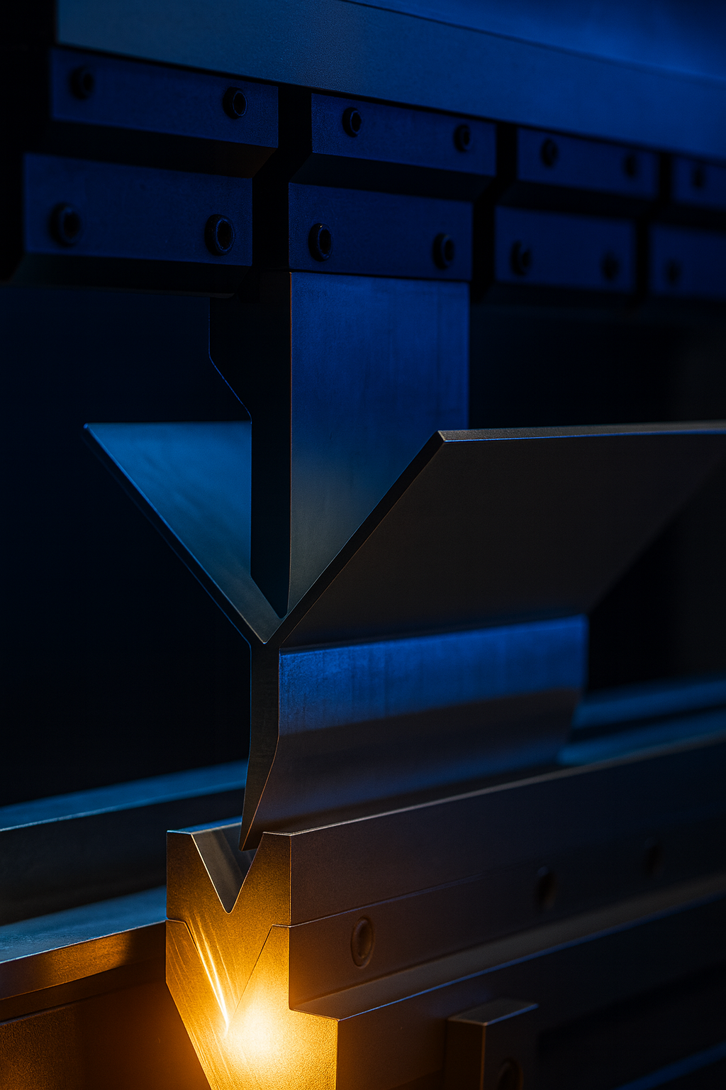 Máquina dobladora CNC YANGLI en operación